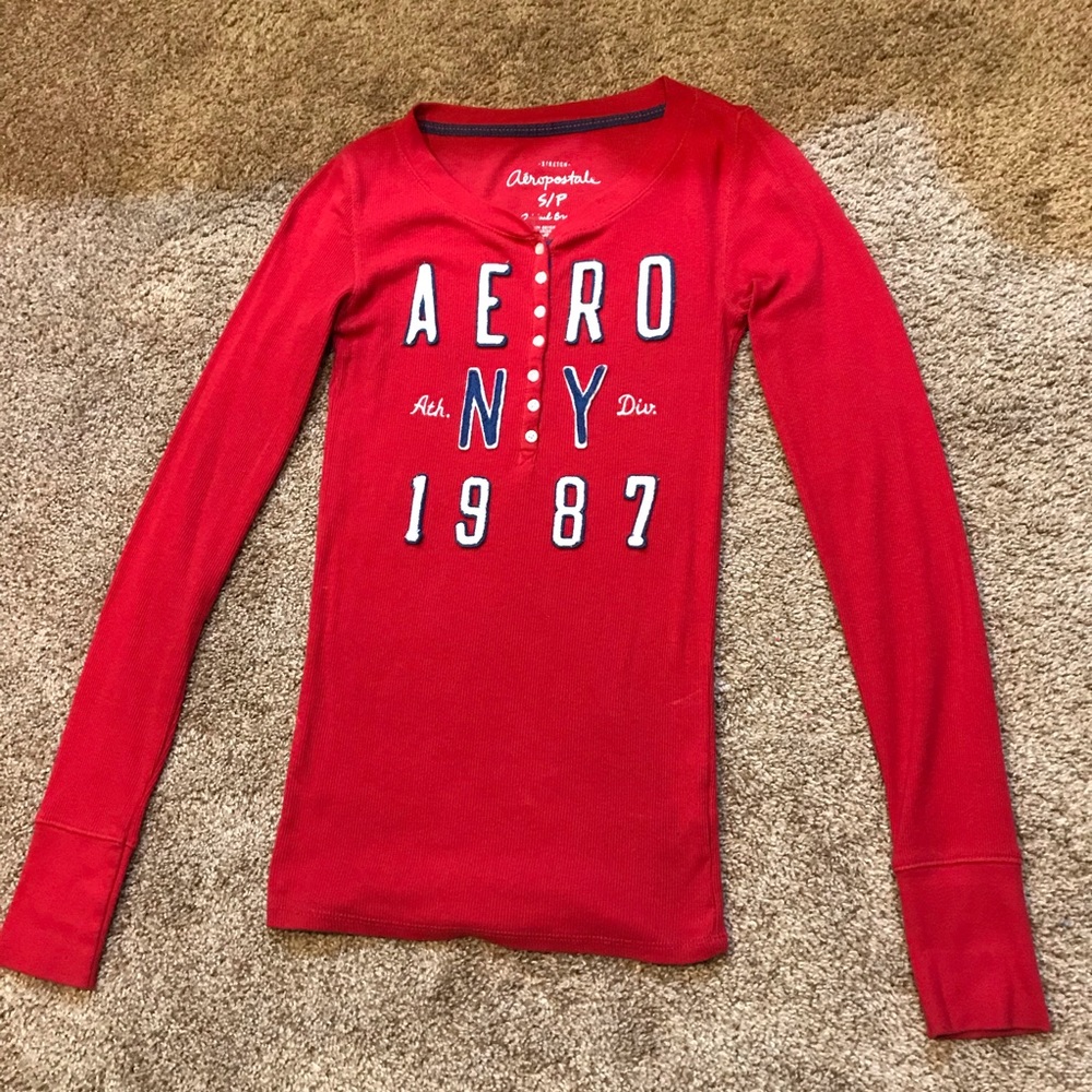 Red Aeropostale long sleeve